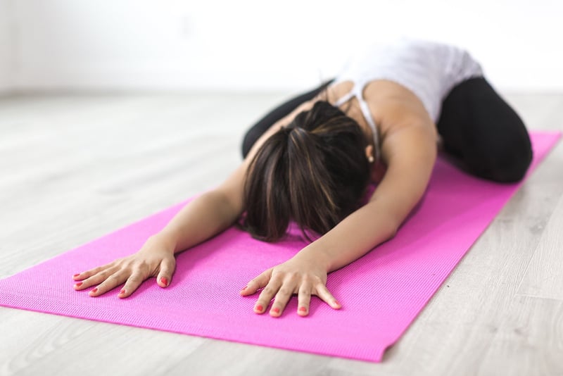 Yoga Pose Woman Meditation